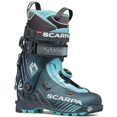 Scarpa F1 Stivali da sci alpinismo Anthracite Aqua Scarpa F1 Stivali da sci alpinismo Anthracite Aqua