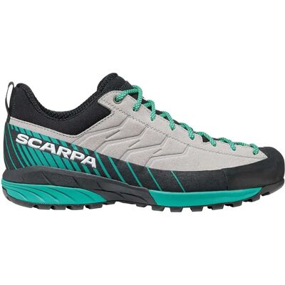 Scarpa Mescalito WMN / Gris/Verde / 42 - Talla: 42 - Zapatos de aproximación Scarpa Mescalito WMN / Gris/Verde / 42 - Talla: 42 - Zapatos de aproximación