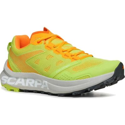 Scarpa Spin Planet - Zapatillas de trail - Verde/Naranja Scarpa Spin Planet - Zapatillas de trail - Verde/Naranja