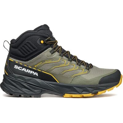 Scarpa Rush 2 Mid GTX Moos/Senf - Wanderschuhe Scarpa Rush 2 Mid GTX Moos/Senf - Wanderschuhe