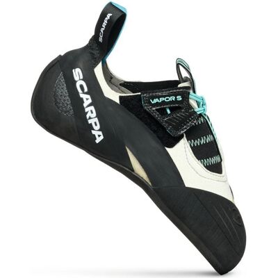 Scarpa Vapour S Gris/Aqua - Chaussures d'escalade - Publicité Scarpa Vapour S Gris/Aqua - Chaussures d'escalade - Publicité