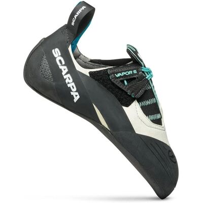 Scarpa Vapour S Femmes - Gris/Aqua - Chaussures d'escalade - Publicité Scarpa Vapour S Femmes - Gris/Aqua - Chaussures d'escalade - Publicité