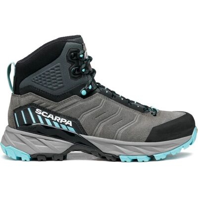 Scarpa Rush TRK GTX - Vanntette Tursko - Grå/Aqua Scarpa Rush TRK GTX - Vanntette Tursko - Grå/Aqua