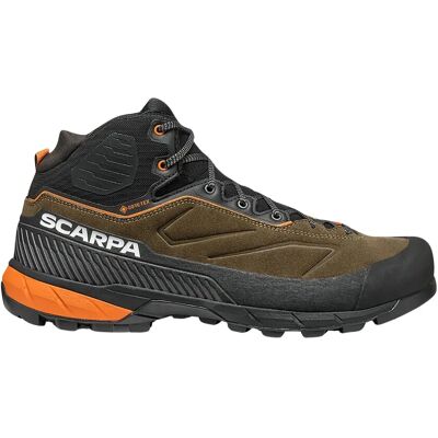 Scarpa Rapid XT Mid GTX - (7269G-M-203) caribou/orange rouille - Publicité Scarpa Rapid XT Mid GTX - (7269G-M-203) caribou/orange rouille - Publicité