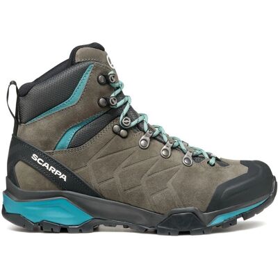 Scarpa ZG TREK GTX WMN Femme 40,5 - Bottines de trekking - gris/bleu - Publicité Scarpa ZG TREK GTX WMN Femme 40,5 - Bottines de trekking - gris/bleu - Publicité