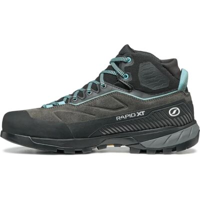 Scarpa Rapid XT Mid GTX Shark/Aqua - Wanderschuhe Scarpa Rapid XT Mid GTX Shark/Aqua - Wanderschuhe