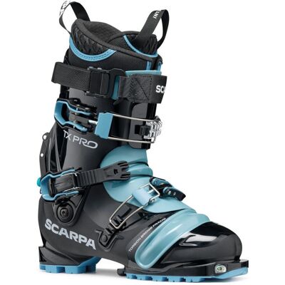 Scarpa TX Pro Wmn Negro/azul polar - Bota de esquí de telemark Scarpa TX Pro Wmn Negro/azul polar - Bota de esquí de telemark