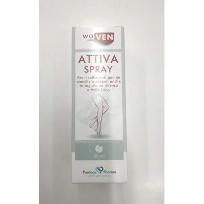 Prodeco Pharma Waven Attiva Spray 50ml - Sollievo gambe pesanti Prodeco Pharma Waven Attiva Spray 50ml - Sollievo gambe pesanti