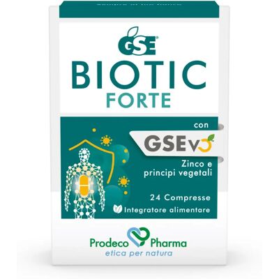 Prodeco Pharma Srl GSE Biotic Forte - Supporto Immunitario - 24 Compresse Prodeco Pharma Srl GSE Biotic Forte - Supporto Immunitario - 24 Compresse