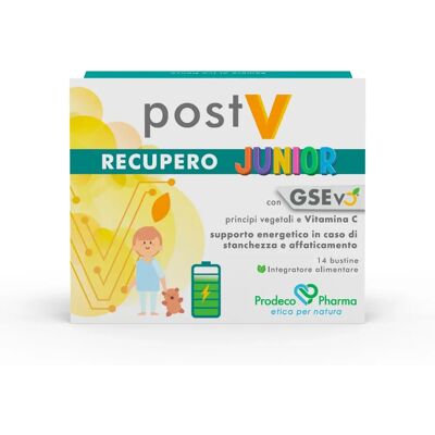 Prodeco Pharma Postv Recupero Junior - Supporto immunitario, Vitamina C, Antiossidanti Prodeco Pharma Postv Recupero Junior - Supporto immunitario, Vitamina C, Antiossidanti