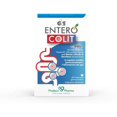 Prodeco Pharma GSE Entero Colit - Benessere intestinale - 40 compresse Prodeco Pharma GSE Entero Colit - Benessere intestinale - 40 compresse