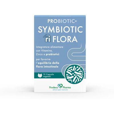 Prodeco Pharma Probiotico+ Simbiotico Riflora - Integratori Prodeco Pharma Probiotico+ Simbiotico Riflora - Integratori