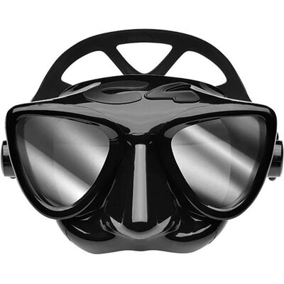 C4 Plasma Plata y Negro - Máscara para apnea y pesca submarina C4 Plasma Plata y Negro - Máscara para apnea y pesca submarina