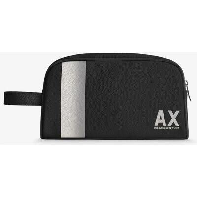 Armani Exchange Model 9584274R81800020 Casual Zwarte Beauty Tas Armani Exchange Model 9584274R81800020 Casual Zwarte Beauty Tas