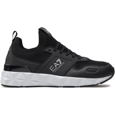 Emporio Armani EA7 Czarny Sneakers - Casual Obuwie Emporio Armani EA7 Czarny Sneakers - Casual Obuwie