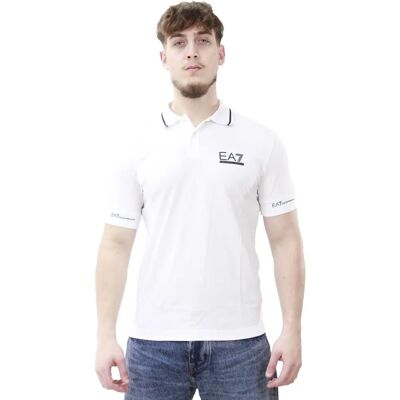 Camiseta polo blanca EA7 de manga corta - Camiseta Polo Camiseta polo blanca EA7 de manga corta - Camiseta Polo