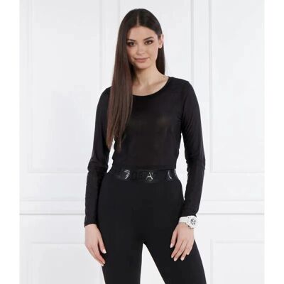 Czarna długi rękaw T-shirt EA7 - Sport Czarna długi rękaw T-shirt EA7 - Sport
