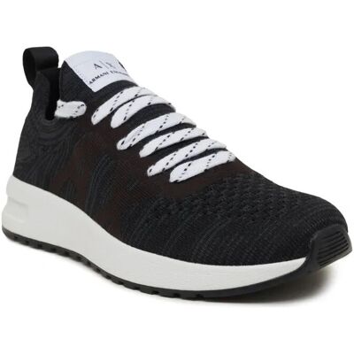 Buty męskie Armani Exchange - XUX207 XV810 - Casual - Czarny/Szary Buty męskie Armani Exchange - XUX207 XV810 - Casual - Czarny/Szary