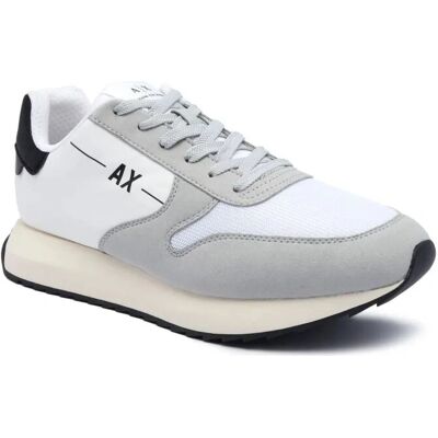 Armani Exchange - XUX209XV812K515 - Biały - Szary - Buty Armani Exchange - XUX209XV812K515 - Biały - Szary - Buty