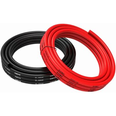 Yunique Green-Clean-Power Silikoni Johto 8 AWG - 5m - Virtajohto Yunique Green-Clean-Power Silikoni Johto 8 AWG - 5m - Virtajohto