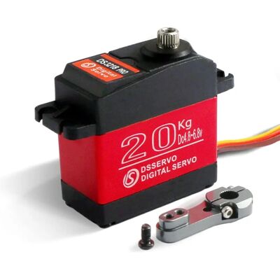 Yunique Green-Clean-Power DS3218 Pro Servo - 180° 20kg 1/10 RC Yunique Green-Clean-Power DS3218 Pro Servo - 180° 20kg 1/10 RC