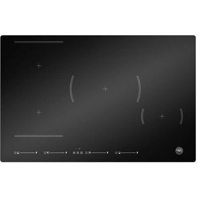Bertazzoni P784I1M30NVS Black 78cm Induction Hob 4 Zones Bertazzoni P784I1M30NVS Black 78cm Induction Hob 4 Zones