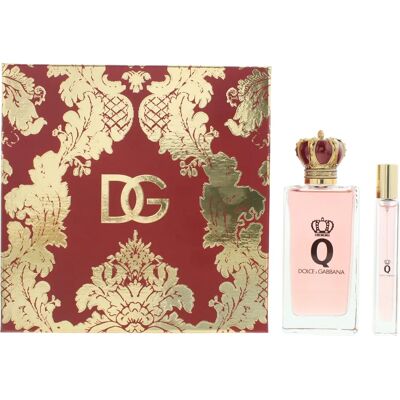 Dolce & Gabbana Q Eau De Parfum 100ml - Eau De Parfum 10ml Gift Set Dolce & Gabbana Q Eau De Parfum 100ml - Eau De Parfum 10ml Gift Set