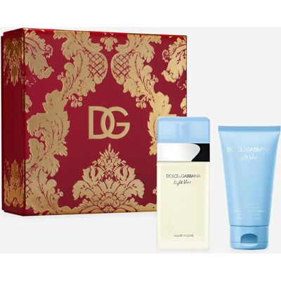 D&G Light Blue Presentset Jul 2023 (EdT 50ml + BC 50ml) D&G Light Blue Presentset Jul 2023 (EdT 50ml + BC 50ml)