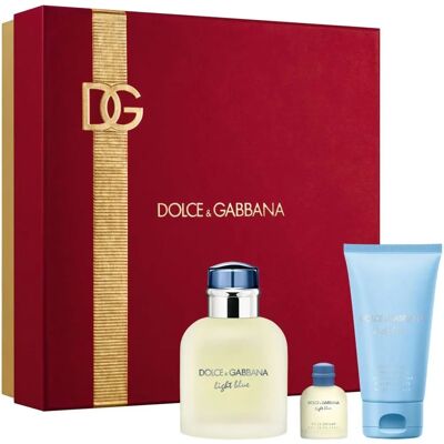 Coffret Cadeau Eau de Toilette Light Blue Pour Homme de Dolce & Gabbana - Publicité Coffret Cadeau Eau de Toilette Light Blue Pour Homme de Dolce & Gabbana - Publicité
