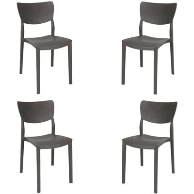 LIBEROSHOPPING - Sedia Libra - Antracite - Chair LIBEROSHOPPING - Sedia Libra - Antracite - Chair