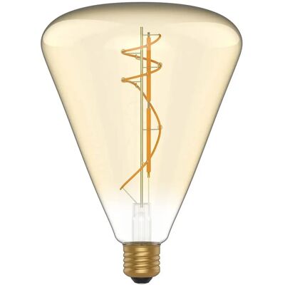 Bebulbs - Bombilla LED Cono Dorada 140 8,5W - Bombilla LED Bebulbs - Bombilla LED Cono Dorada 140 8,5W - Bombilla LED