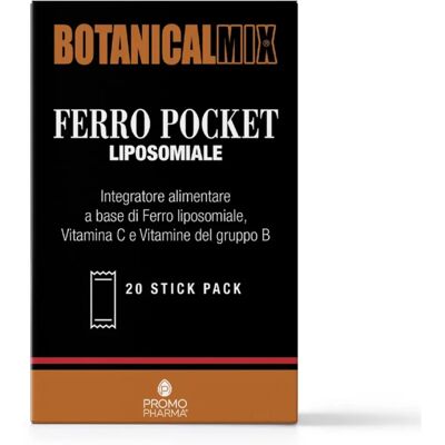 Promopharma Spa Ferro Liposomiale 20 Stick - Ferro e Vitamine B,C,D Promopharma Spa Ferro Liposomiale 20 Stick - Ferro e Vitamine B,C,D
