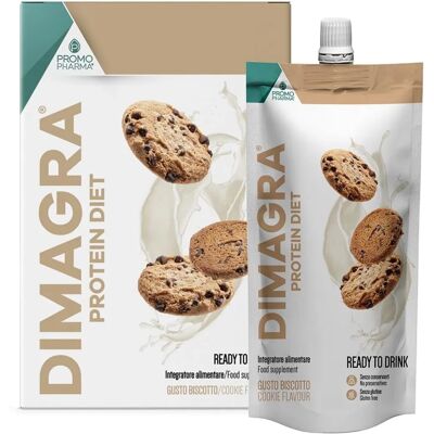 Promopharma Spa Dimagra Protein Diet Biscotto - Snack Proteico Gustoso e Sano Promopharma Spa Dimagra Protein Diet Biscotto - Snack Proteico Gustoso e Sano
