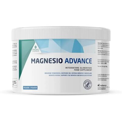 Polvere di Magnesio Advance 300g - Integratore Alimentare Polvere di Magnesio Advance 300g - Integratore Alimentare