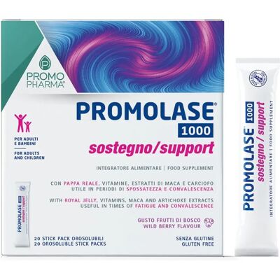 Promopharma Promolase 1000 Sostegno - Integratore alimentare Promopharma Promolase 1000 Sostegno - Integratore alimentare