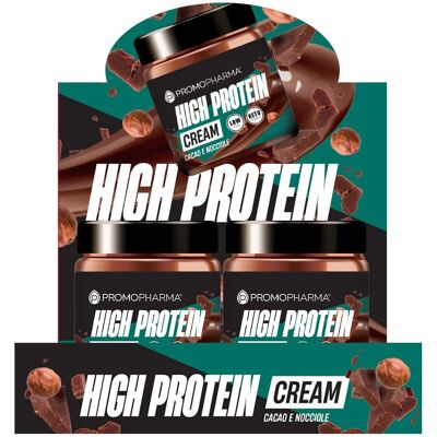 Promopharma SpA - High Protein Crema Cacao E Nocciole - 1600 g - 8 jars - protein spread Promopharma SpA - High Protein Crema Cacao E Nocciole - 1600 g - 8 jars - protein spread