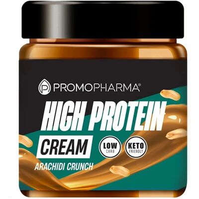 PROMOPHARMA Crema Proteica Arachidi Crunch 200 G - Crema PROMOPHARMA Crema Proteica Arachidi Crunch 200 G - Crema