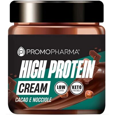 PROMOPHARMA Crema Proteica Alta in Proteine Cacao e Nocciole - Crema Proteica PROMOPHARMA Crema Proteica Alta in Proteine Cacao e Nocciole - Crema Proteica