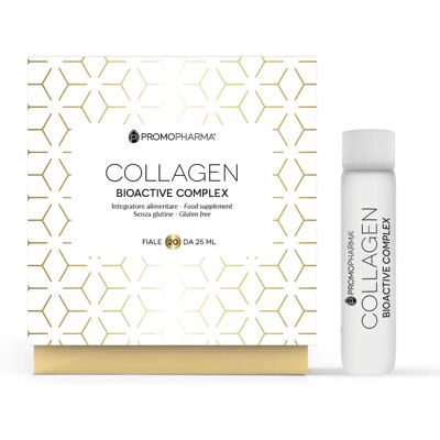 Promopharma SpA Complesso Bioattivo di Collagene 20 Fiale - Integratore Alimentare Promopharma SpA Complesso Bioattivo di Collagene 20 Fiale - Integratore Alimentare
