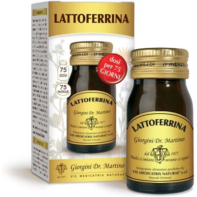 Lattoferrina Giorgini 75 Pastiglie - Integratore Alimentare Lattoferrina Giorgini 75 Pastiglie - Integratore Alimentare