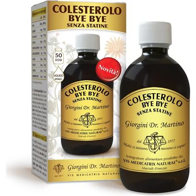Dr. Giorgini Colesterolo Bye Bye - 500ml Integratore Vegano Dr. Giorgini Colesterolo Bye Bye - 500ml Integratore Vegano