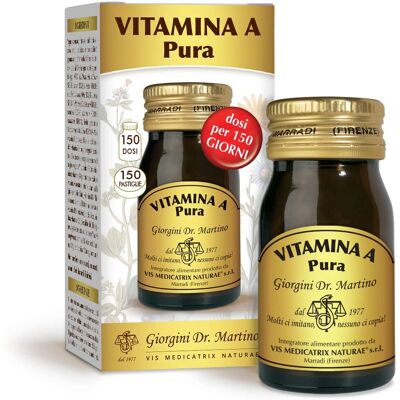 Dr. Giorgini Vitamina A 150 Compresse - Supporto immunitario Dr. Giorgini Vitamina A 150 Compresse - Supporto immunitario