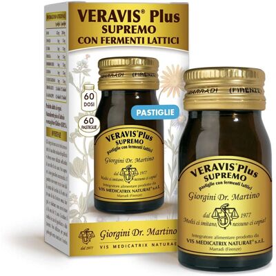 Giorgini Dr. Martino Veravis Plus Supremo - Probiotici & Digestione - 60 pastiglie Giorgini Dr. Martino Veravis Plus Supremo - Probiotici & Digestione - 60 pastiglie