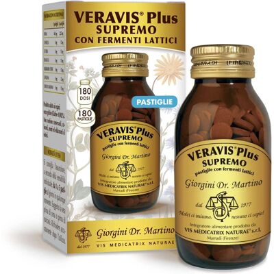 Giorgini Dr. Veravis Plus Supremo - Supporto Digestivo - 180 Pastiglie Giorgini Dr. Veravis Plus Supremo - Supporto Digestivo - 180 Pastiglie