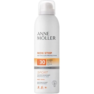 Anne Möller Non Stop SPF 30 Spray Solare Resistente all'Acqua Anne Möller Non Stop SPF 30 Spray Solare Resistente all'Acqua