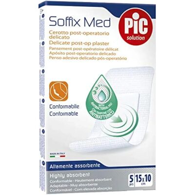 Artsana Spa Sterile antibakterielle Wundauflage - 15x10cm Artsana Spa Sterile antibakterielle Wundauflage - 15x10cm