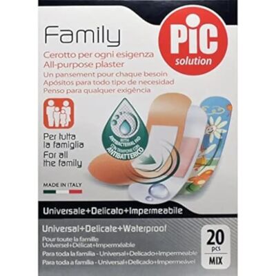 Pic Solution Famille Chlorhexidine X20 Bandage - Bandage - Publicité Pic Solution Famille Chlorhexidine X20 Bandage - Bandage - Publicité