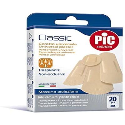 Pic Solution Pic Classic Pleister Mix - Eerste Hulp Pleisters Pic Solution Pic Classic Pleister Mix - Eerste Hulp Pleisters