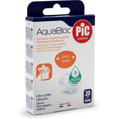 Pic Solution Curitas Redondos Impermeables - Apósitos Antibacterianos Pic Solution Curitas Redondos Impermeables - Apósitos Antibacterianos