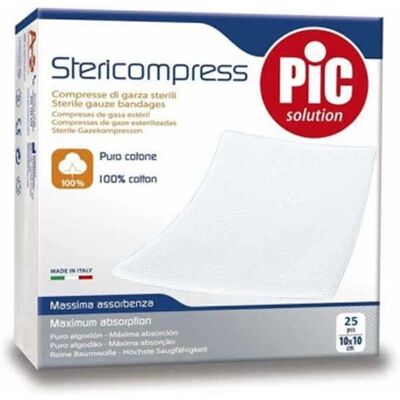 Pikdare Spa Garze Sterili di Cotone Bianco - Qualità Medica Pikdare Spa Garze Sterili di Cotone Bianco - Qualità Medica